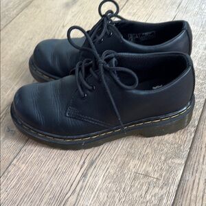 Dr. Martens Black Leather Shoes